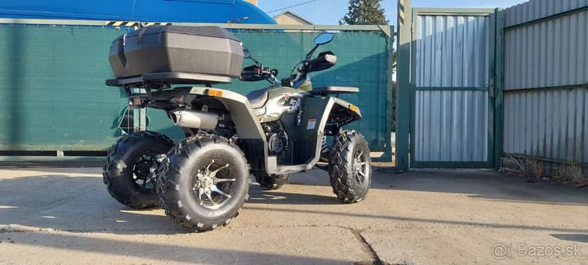 Atv stvorkolka fourcraft 200 automat + tazne, alu disky