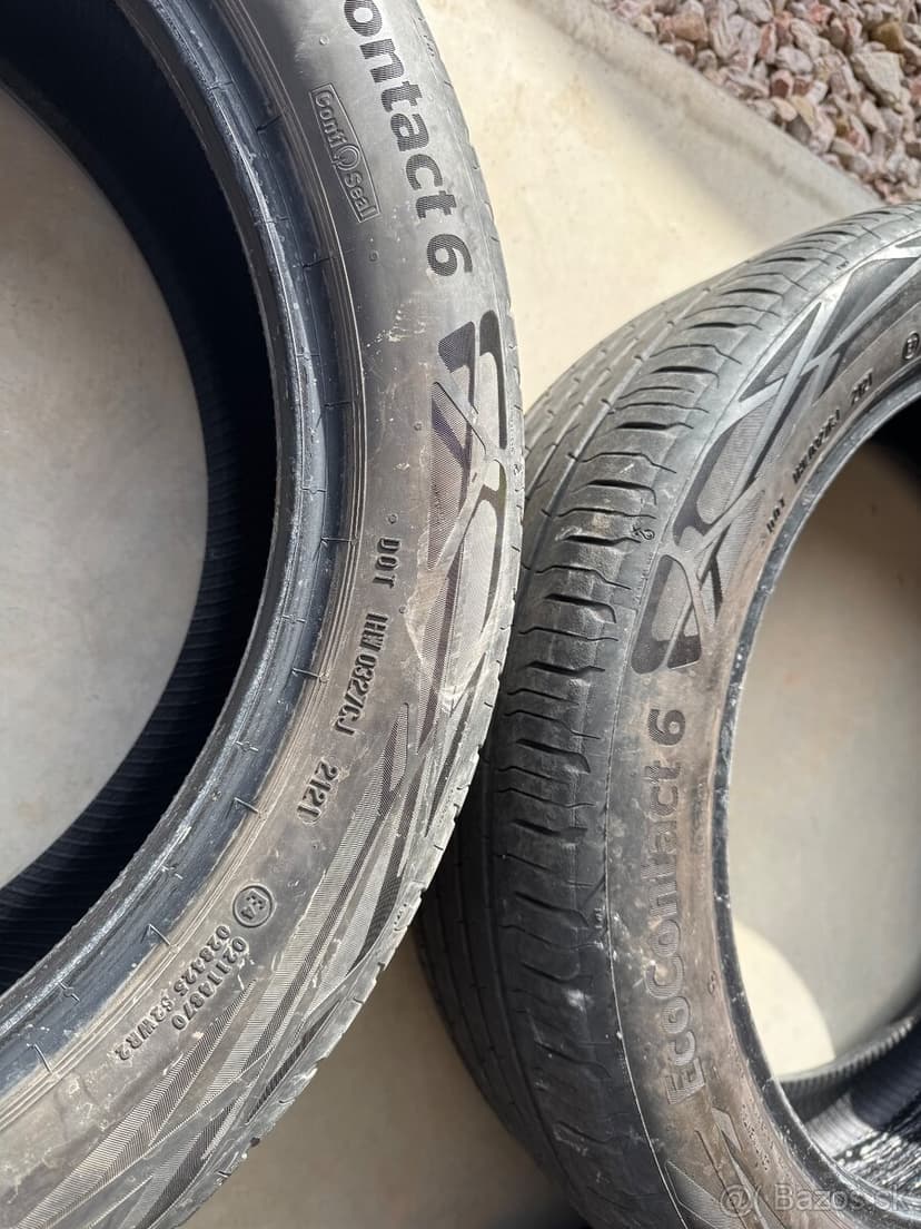 Predam letne pneumatiky Continental EcoContact 6 Contiseal