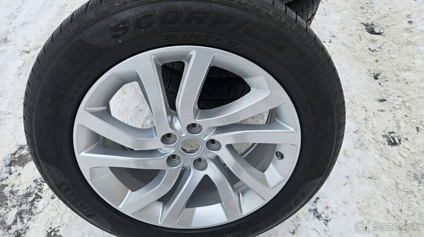 Originál Land Rover ALU kola R20 5x120 + Pirelli