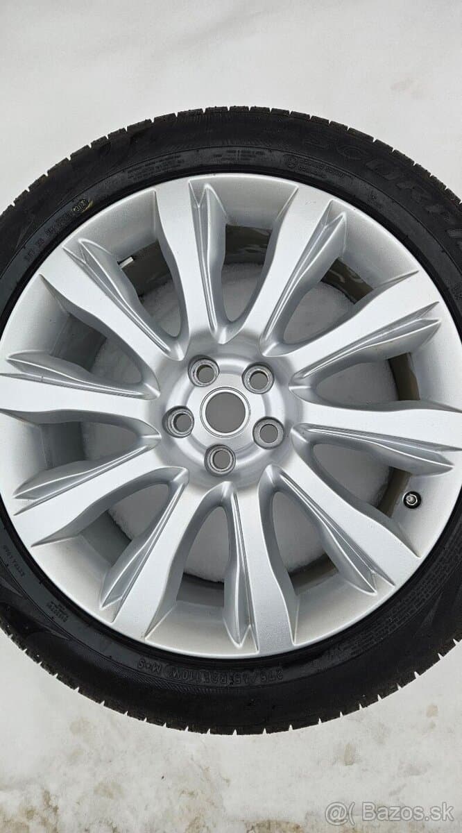 TOP ALU kola Land Rover 21" – 5×120, Pirelli 98 %