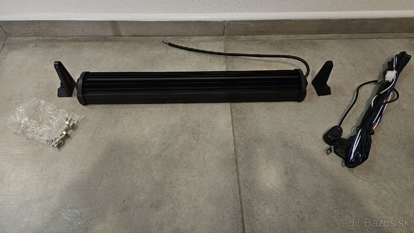 200W 5D LED RAMPA + KABELÁŽ