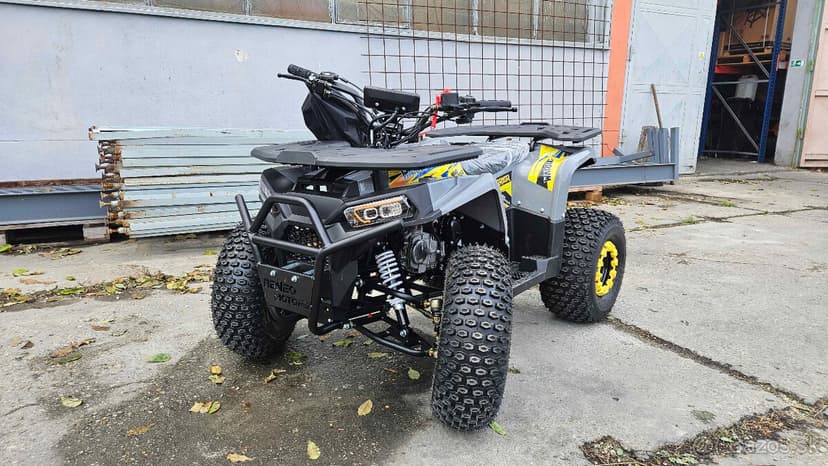 Warrior 125 8´´ automat + spiatocka led svetla, Lcd display