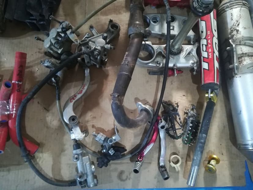 Honda crf 250 motocross dily rok 2007