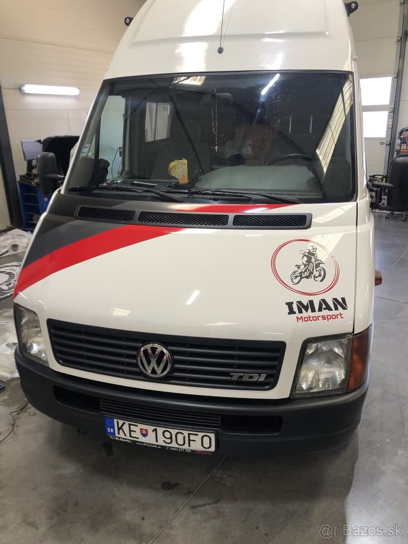 VW  LT46  2,8TD    Motokrosový Autokaravan do  3,5 T