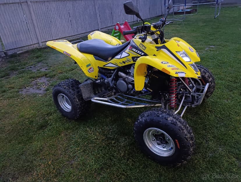 Suzuki LTZ400 na ŠPZ