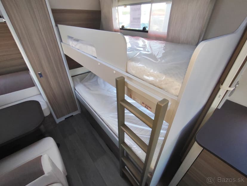 príves Bürstner Averso Plus 510 TK 1600 kg s podl. kúrením