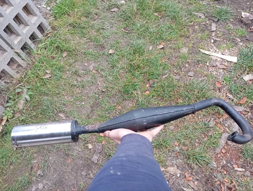 Predám výfuk na stvorkolku 50