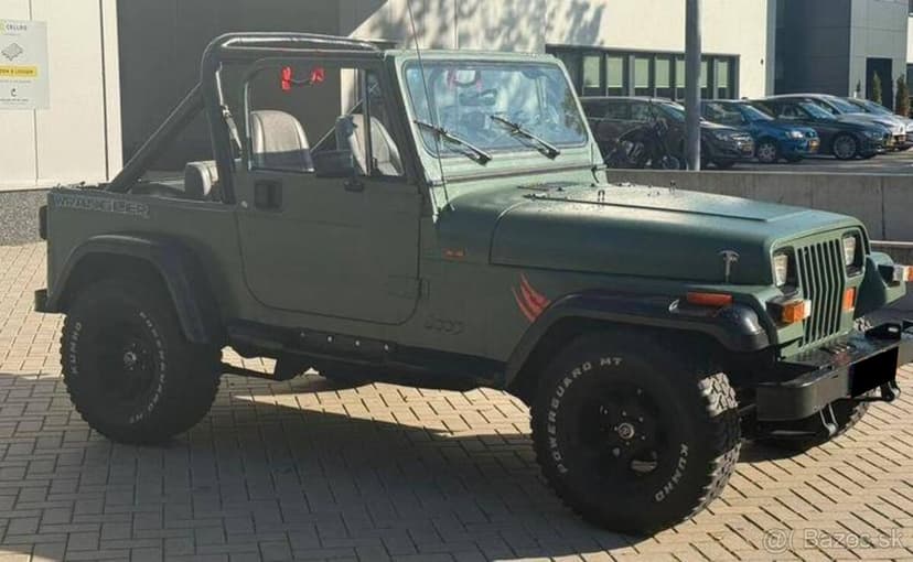 Jeep Wrangler YJ 2.5 4WD, rok výroby 1989