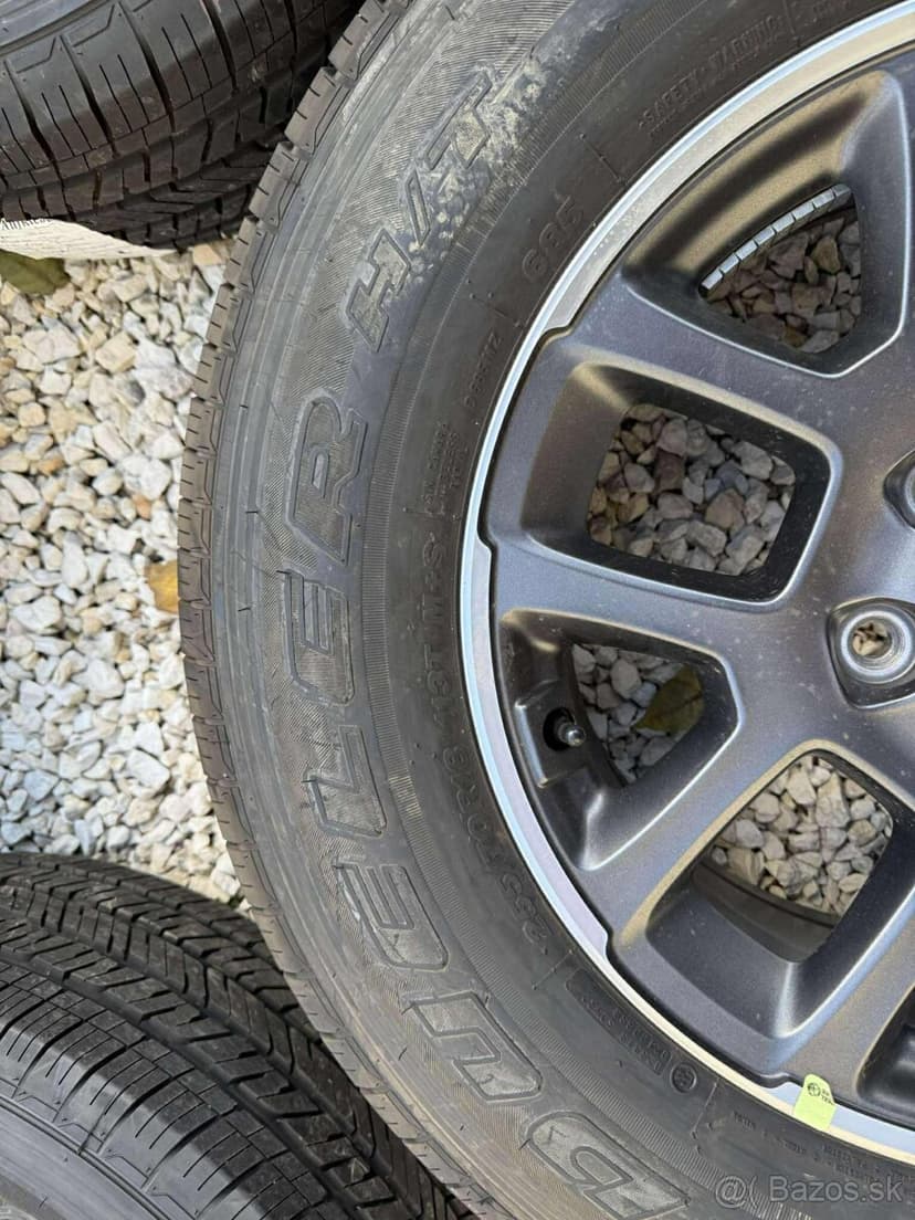 Letne kolesa Jeep Wrangler 5x127 r18 255/70 r18