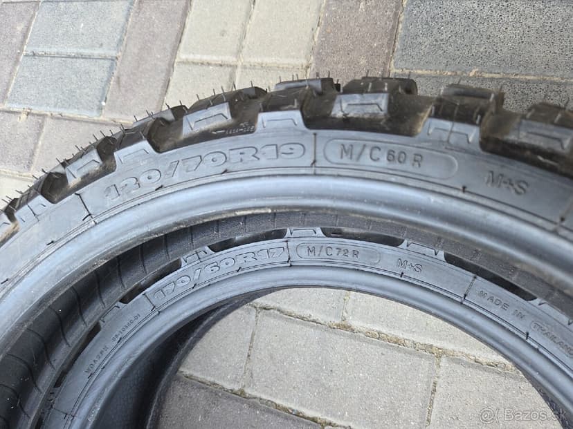Pneu Michelin Anakee wild 120/70 R19, 170/60 R17
