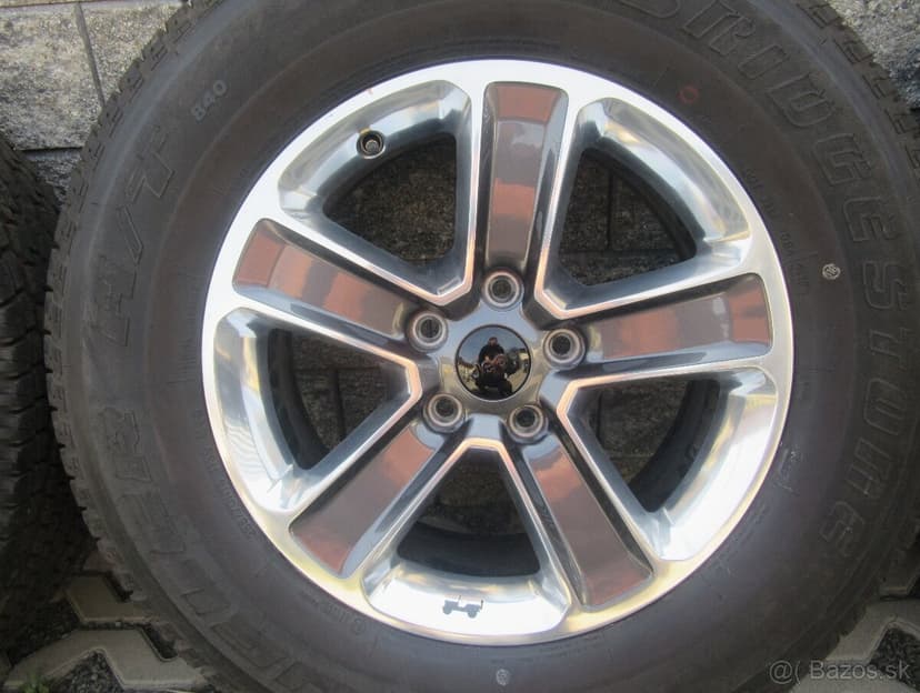R18 Letná sada JEEP WRANGLER rozteč 5x127 255/70R18