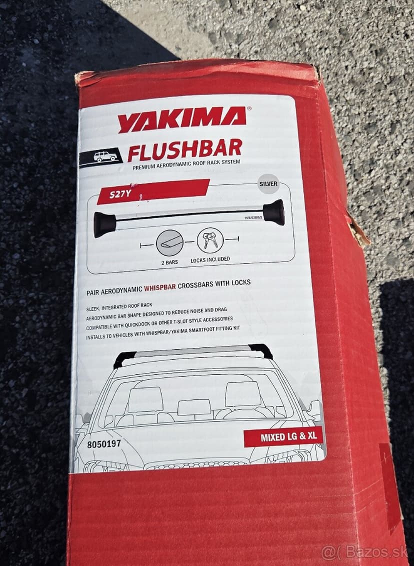 Priečniky YAKIMA S27Y vhodné na LAND ROVER DISCOVERY.