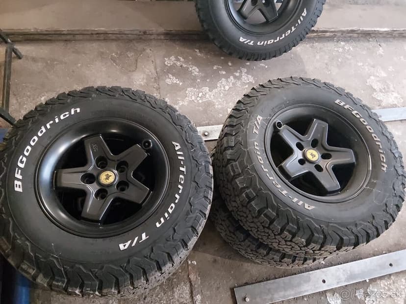 AEV Jeep Wrangler 285/70 r17 kolesa