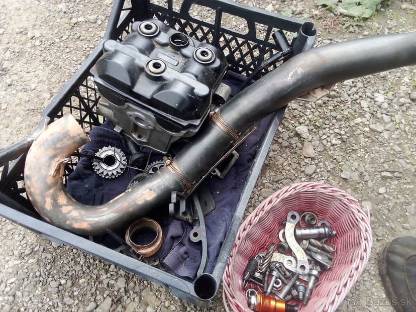 Predám KTM  SX 450F rok 2009 nepojazdna