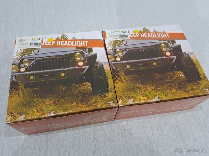 Led okruhle svetla 178mm - V3S, TaTra, Nissan