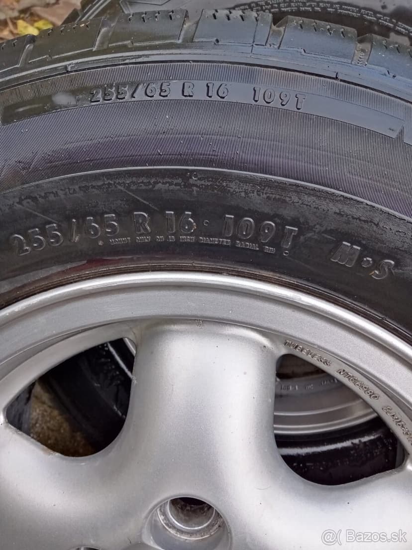 Hliníkové disky Range Rover R16-Komplet so zimnými pneumatik