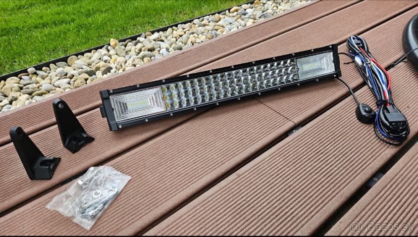 300W 7D LED RAMPA + KABELÁŽ