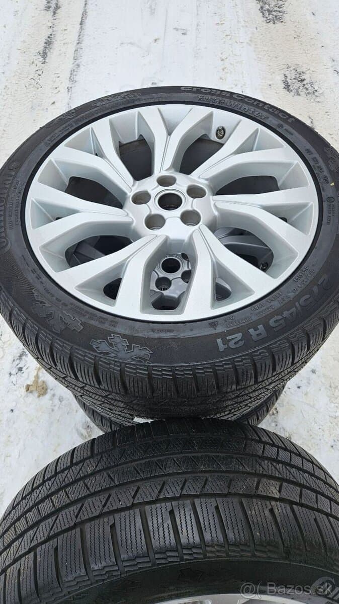 TOP ALU kola Land Rover 21" – 5×120, Continental 9