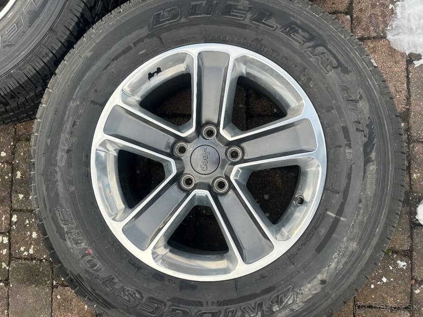 Jeep Wrangler JL JK 255/70 r18 sada 5 kolesa
