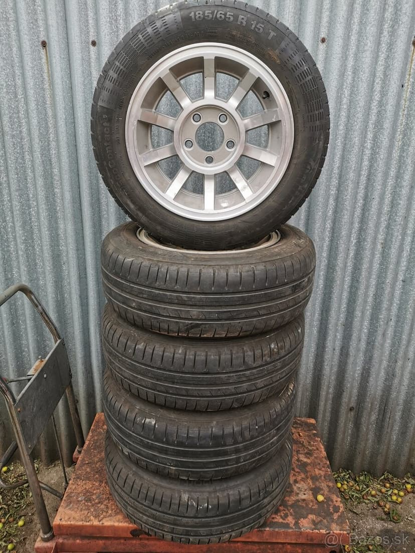 Elektróny 5x114.3 pneu 185/65R15