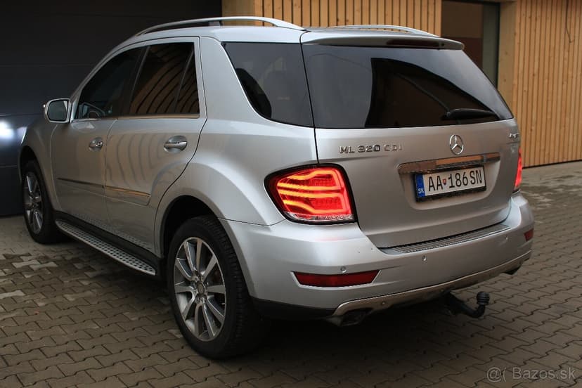 Mercedes ML 320 CDi 4Matic, Facelift, W164, bez vzduchu, SK