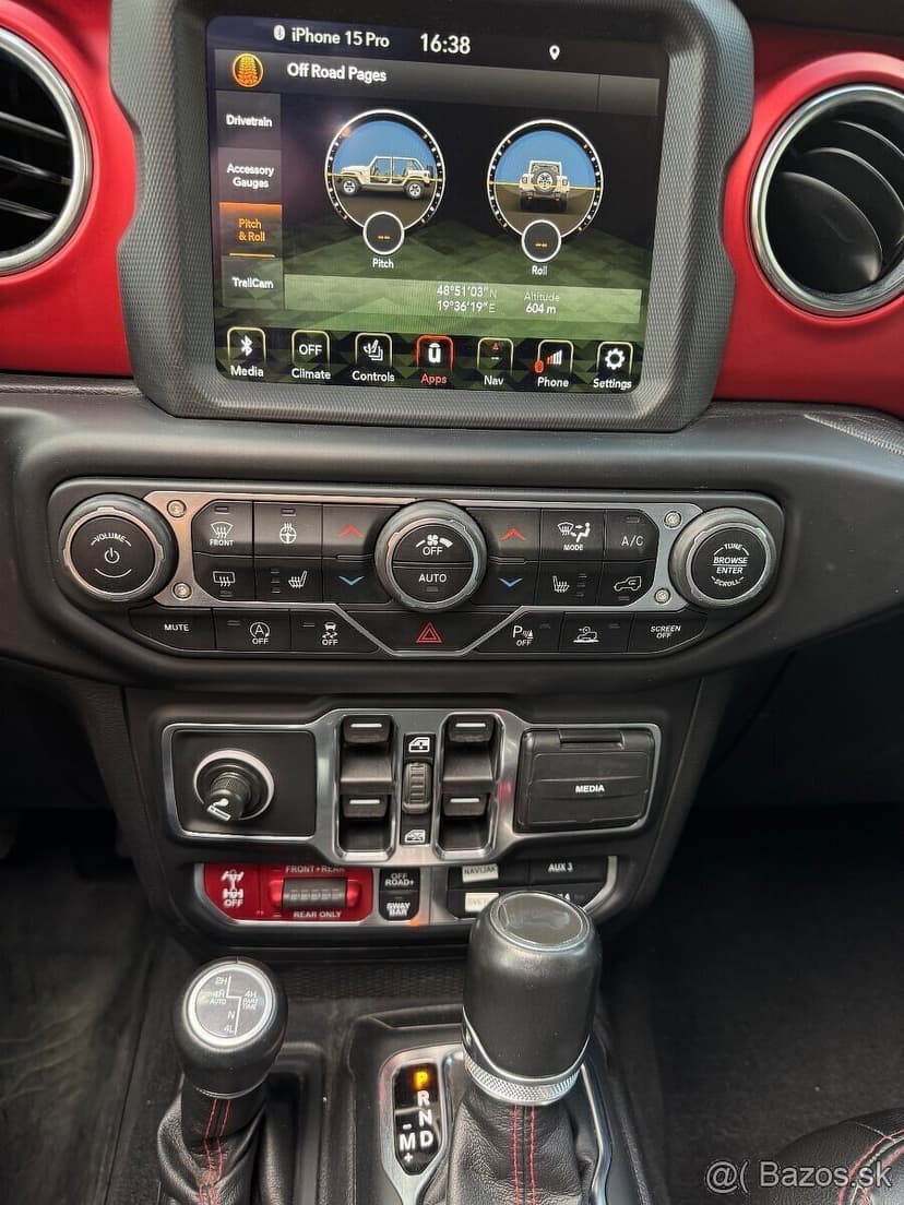 Jeep Wrangler RUBICON JL R.V 2021 TOP VÝBAVA DPH