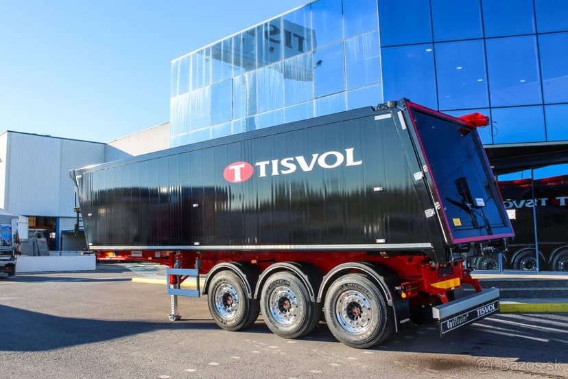 Sklápací náves - Tisvol 43m3 5340kg Ihňed k odberu