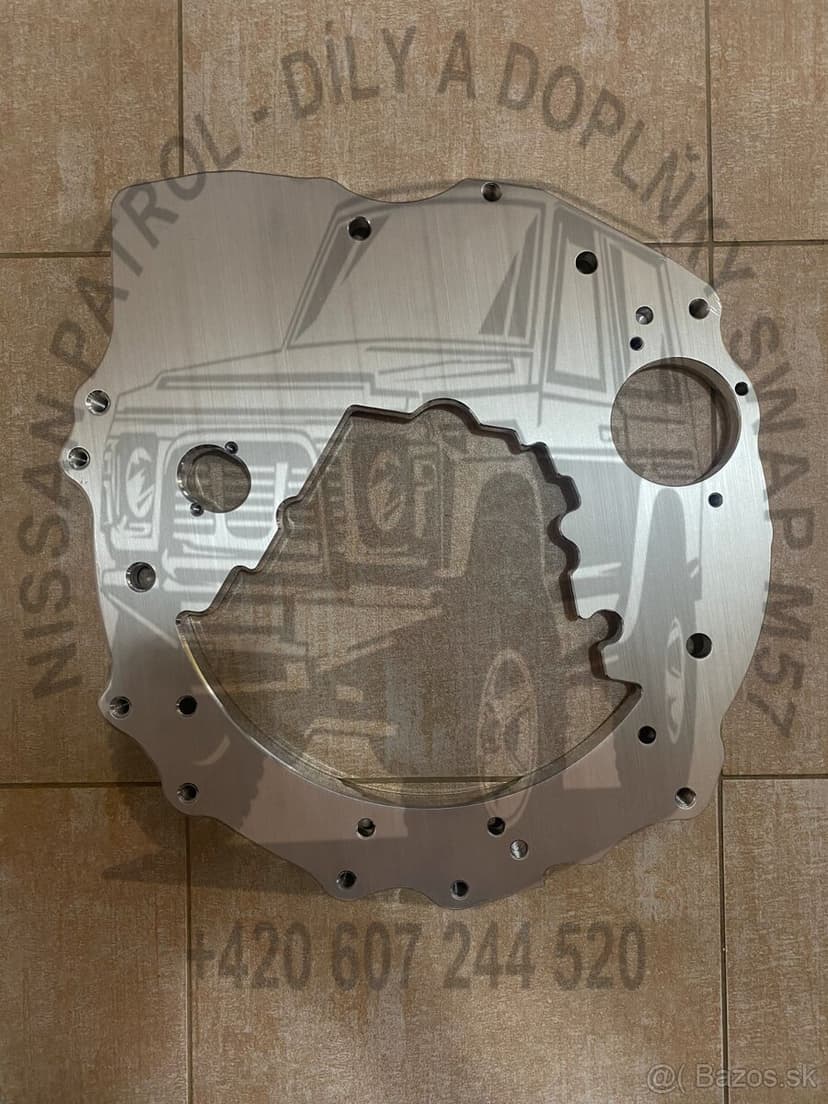 ADAPTÉR MOTORU M57 PRO PŘEVODOVKU NISSAN PATROL Y61ZD30
