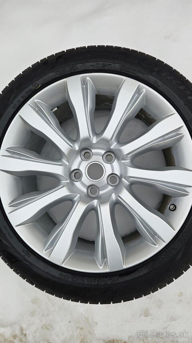 TOP ALU kola Land Rover 21" – 5×120, Pirelli 98 %