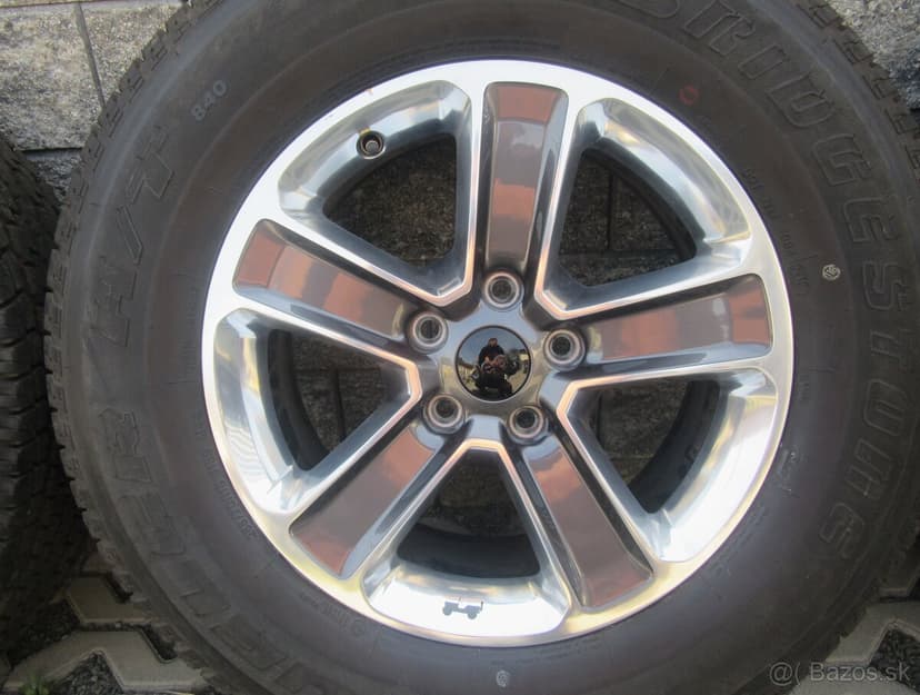 R18 Letná sada JEEP WRANGLER rozteč 5x127 255/70R18
