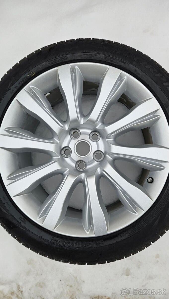 TOP ALU kola Land Rover 21" – 5×120, Pirelli 98 %