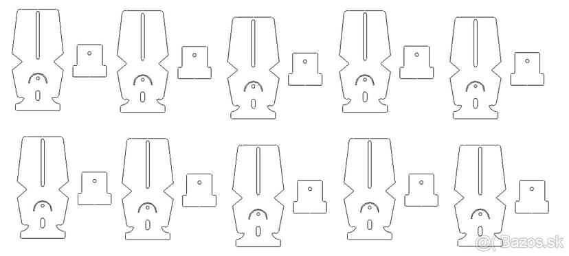 Offroad - Expediční zahrádka Patrol Y60/61 CAD/DXF/STL
