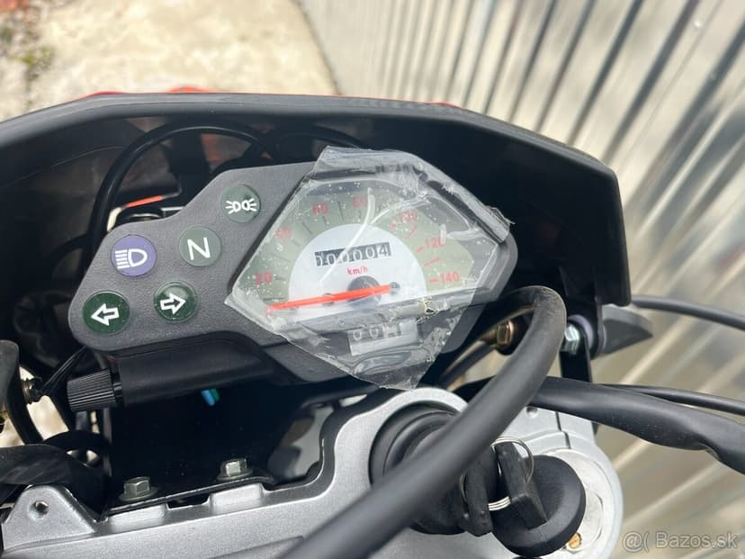 Cestné enduro DEFENDER Asix 250 cm3 - kolesá 21/18 + Štartér