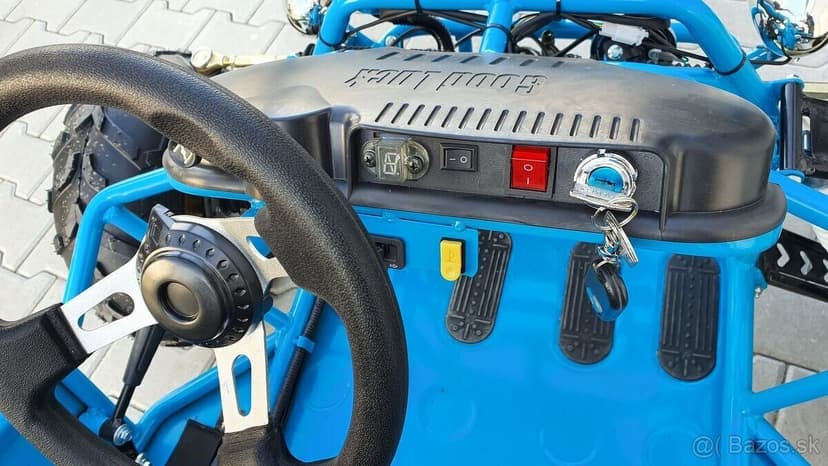 Dětská Buggy MiniRocket 125ccm MIDI modrá