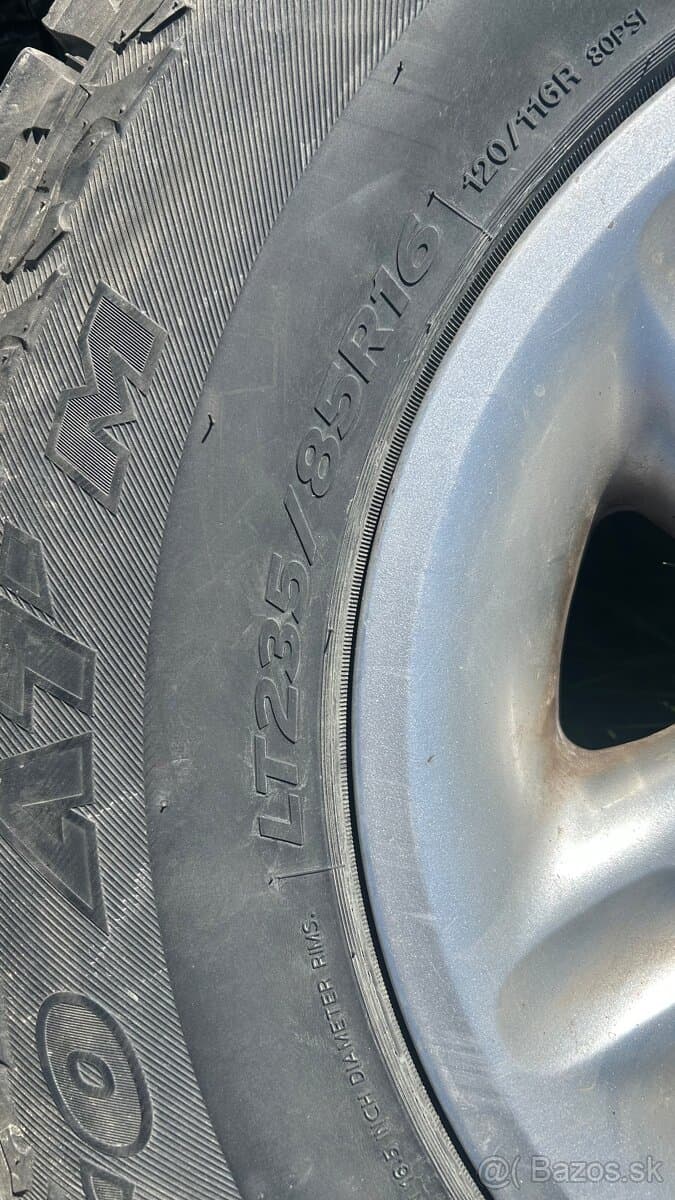 Land Rover Disky Gumy Pneumatiky