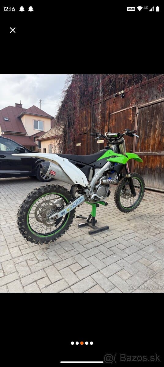 Kawasaki KXf 250 vstrek