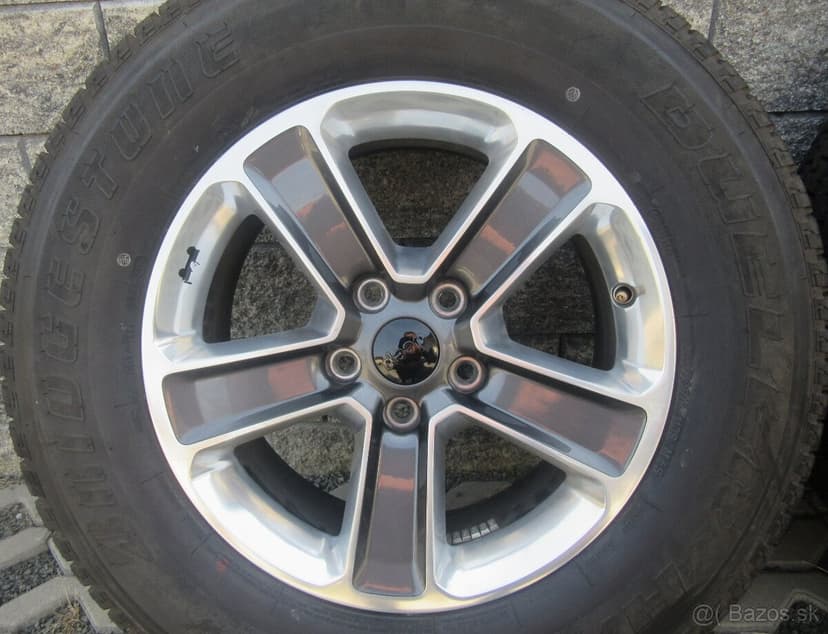 R18 Letná sada JEEP WRANGLER rozteč 5x127 255/70R18