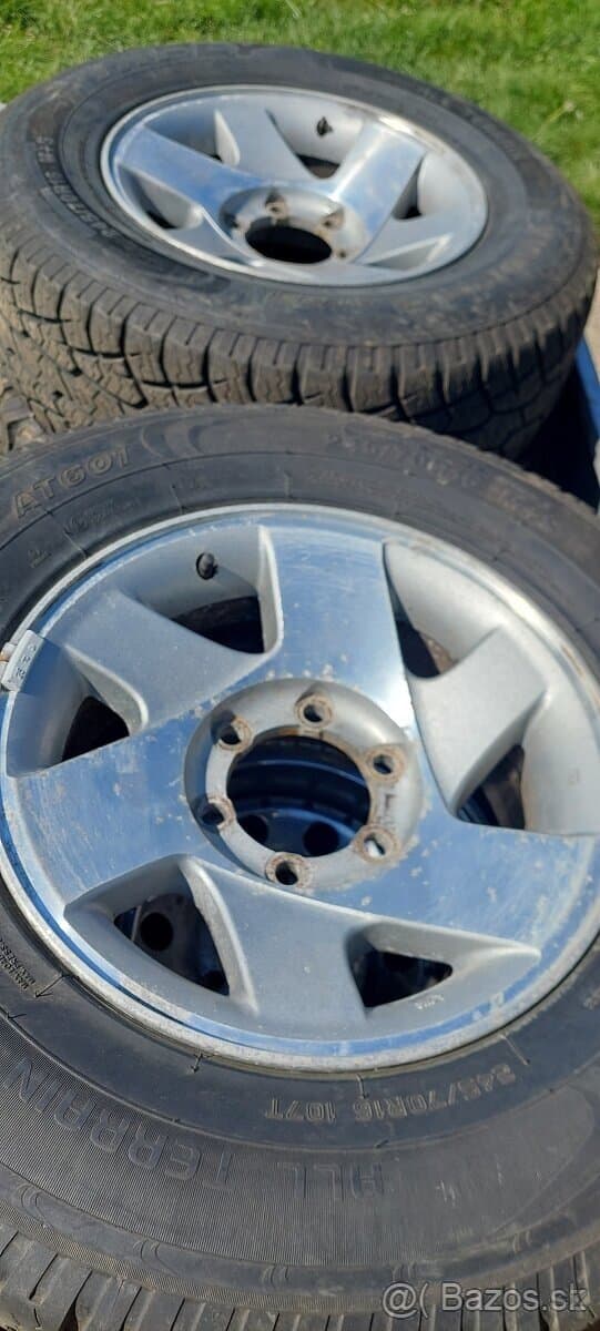 Offrod disky s pneu 15" a 16"