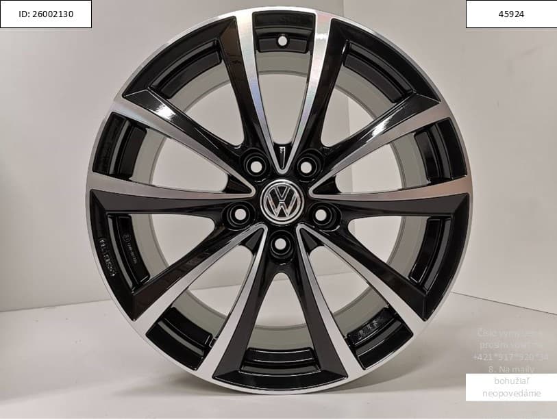 Vw Caravelle, Multivan alu disky 8J 5x120 R18 ET30 1255