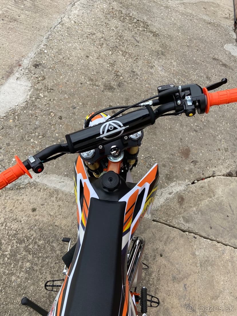 Nový - PITBIKE APAQ XB-27 125ccm – poloautomat 14/12 e-start