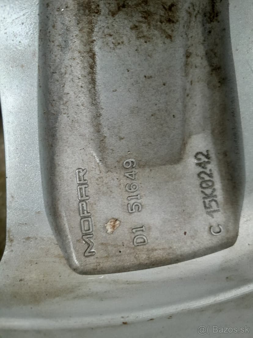 Originál sada kol Jeep Wrangler JK/JL 5x127