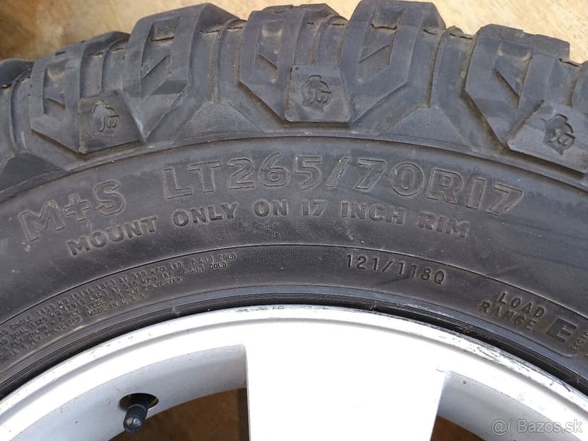 PREDAM KOMPLET OFFROAD KOLESA MITSUBISHI L200