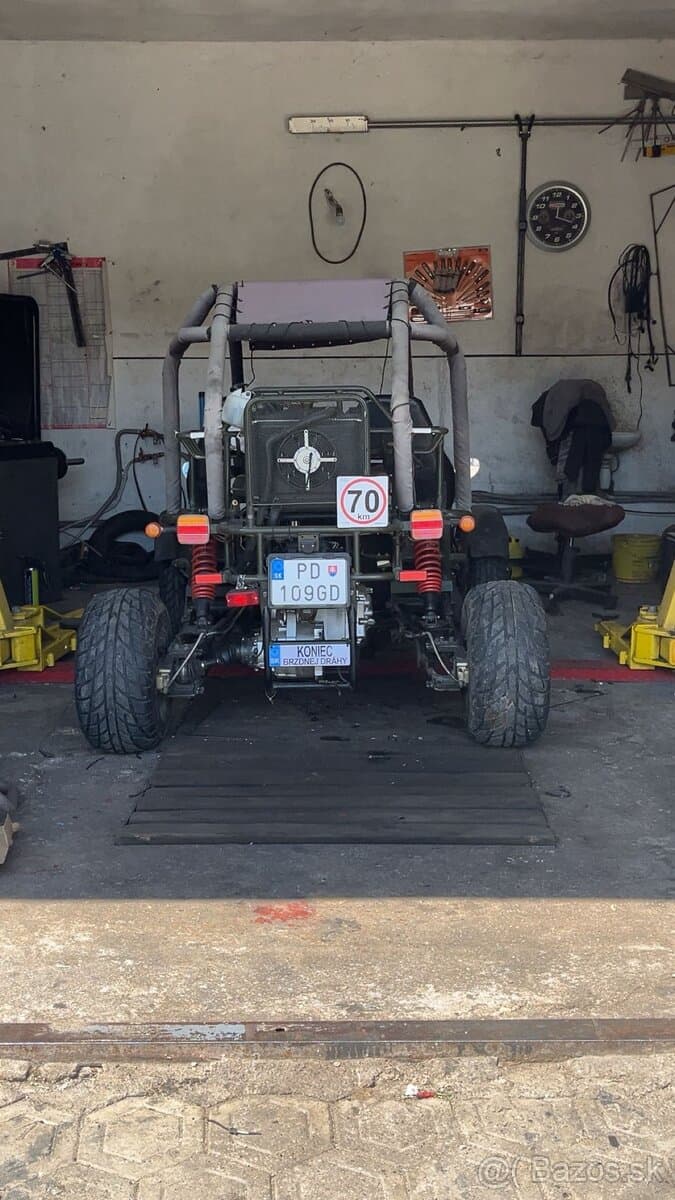 Buggy bugina GS Moon 260 – repas, STK, ŠPZ,