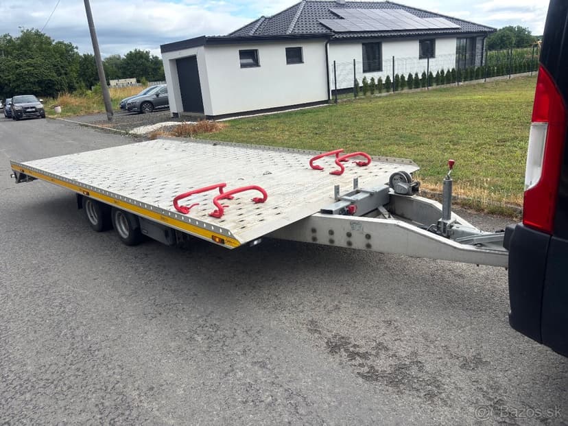 Predám hliníkový autoprepravník Gromex 2700 kg