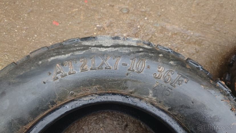 Pneumatiky na ATV štvorkolku