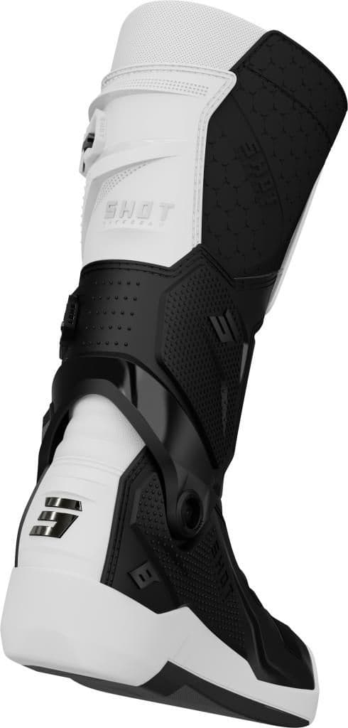 Kĺbové kvalitné čižmy SHOT biele pre motocross enduro
