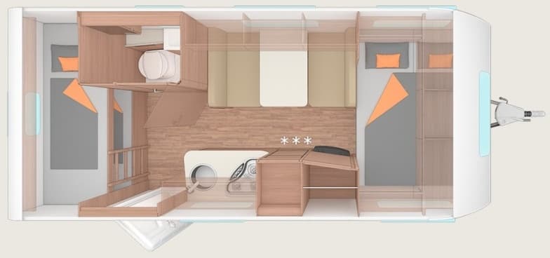 Weinsberg 480 QDK Klima, Markiza, Solar, Mover, DuoControl