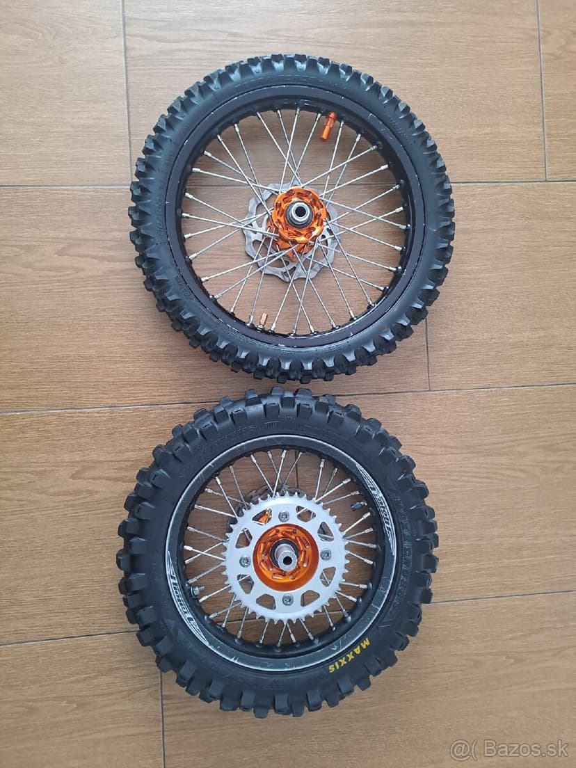 Predám veľké kolesa na ktm 50sx