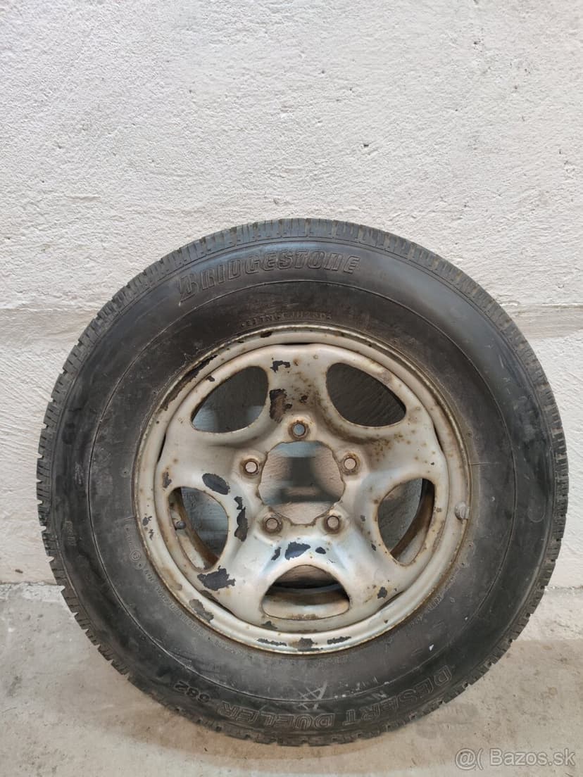Rezervné koleso 5x139,7 R15