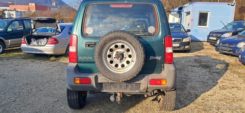 Suzuki Jimny 1.3 4x4+redukcia,zdvihnuty,rozšireny,2006 63KW